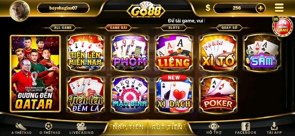 go88 game bai doi thuong nap bang sms